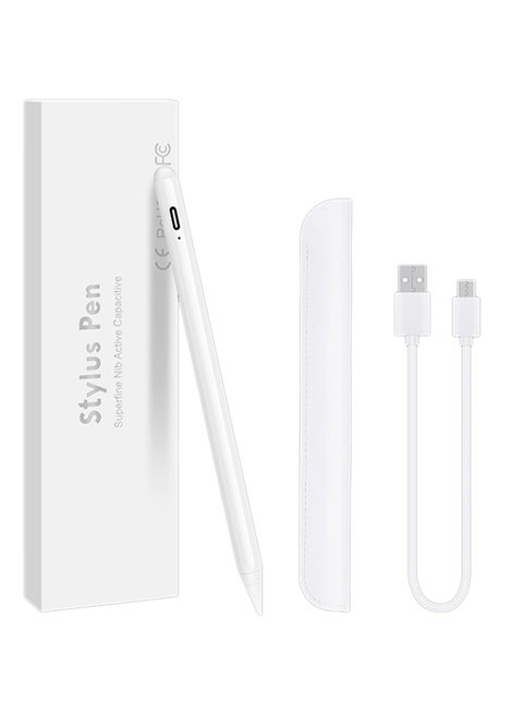 Active Digital Stylus Pen For Apple Ipad 2018 White