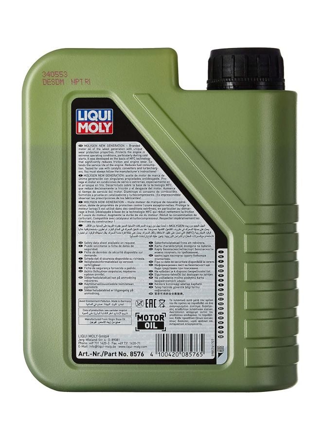 LIQUI MOLY Molygen  New Generation 5W-40 Engine Oil  - Image 2