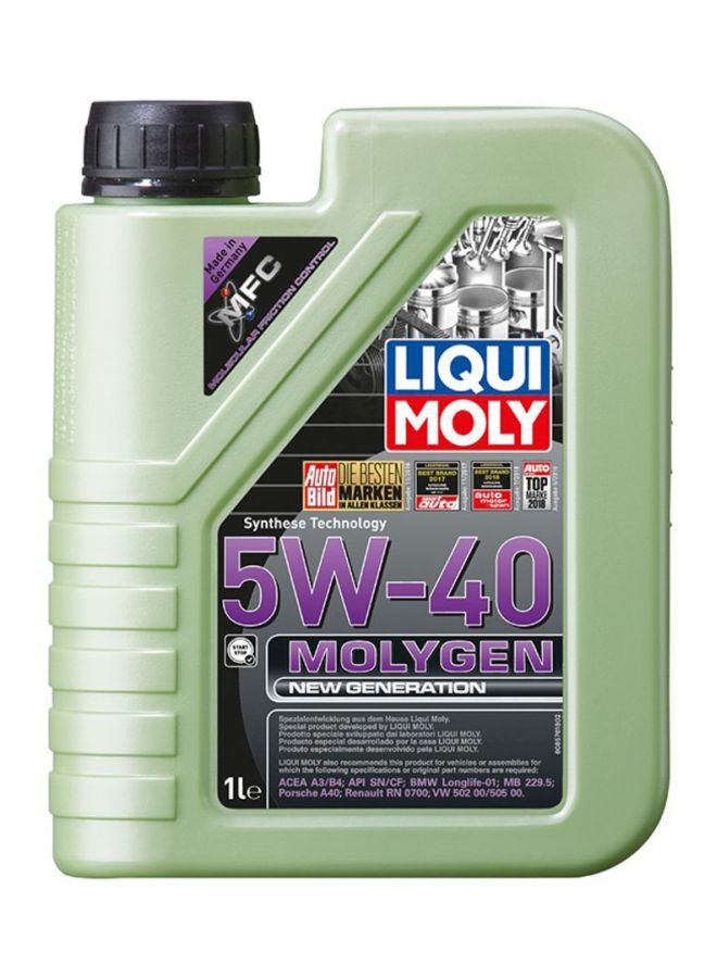 LIQUI MOLY Molygen  New Generation 5W-40 Engine Oil  - Image 1