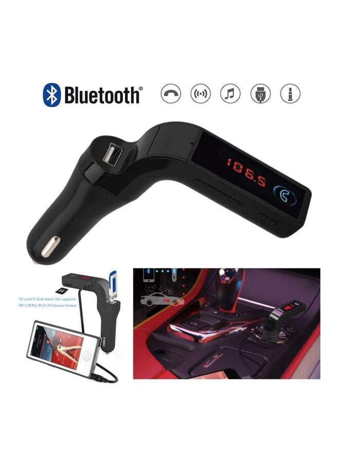 كار جي 7 شاحن يعمل بتقنية البلوتوث للسيارة 4 في 1 أسود - Image 3