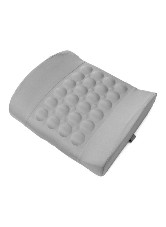 XCESSORIES Back Massager Lumbar Seat Cushion Grey  - Image 2