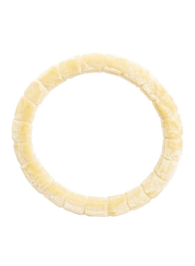 إكسيسوريز غطاء لعجلة القيادة بحواف من الفرو - Image 1