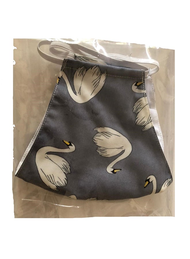 Pikkaboo Swan Printed Washable Face Mask - Image 3