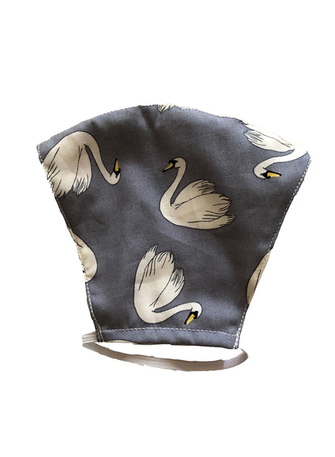 Pikkaboo Swan Printed Washable Face Mask - Image 1