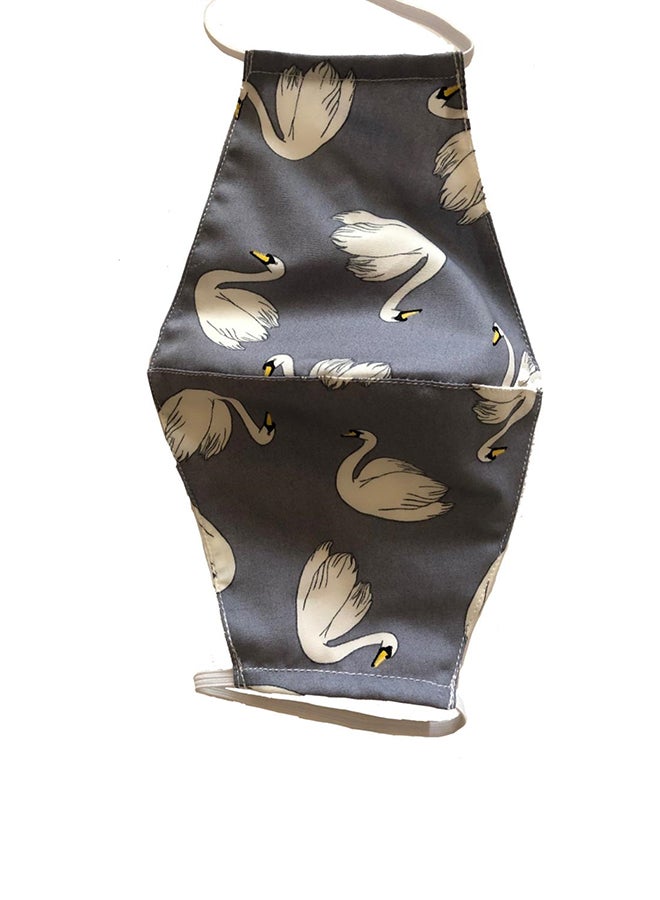 Pikkaboo Swan Printed Washable Face Mask - Image 2