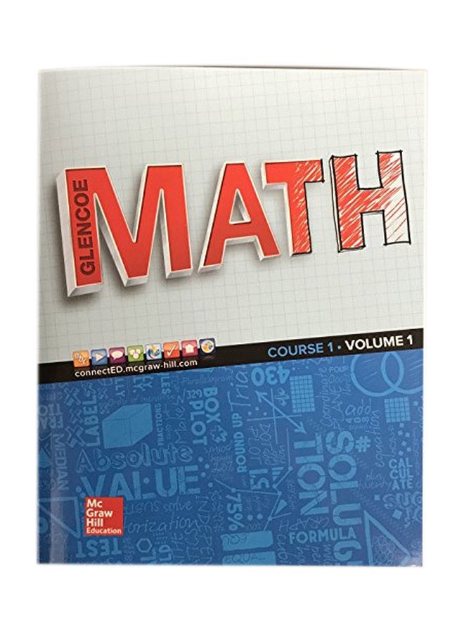 Glencoe Math Student Edition - Course 1 - Volume 1 paperback spanish - 16 Aug 2015 