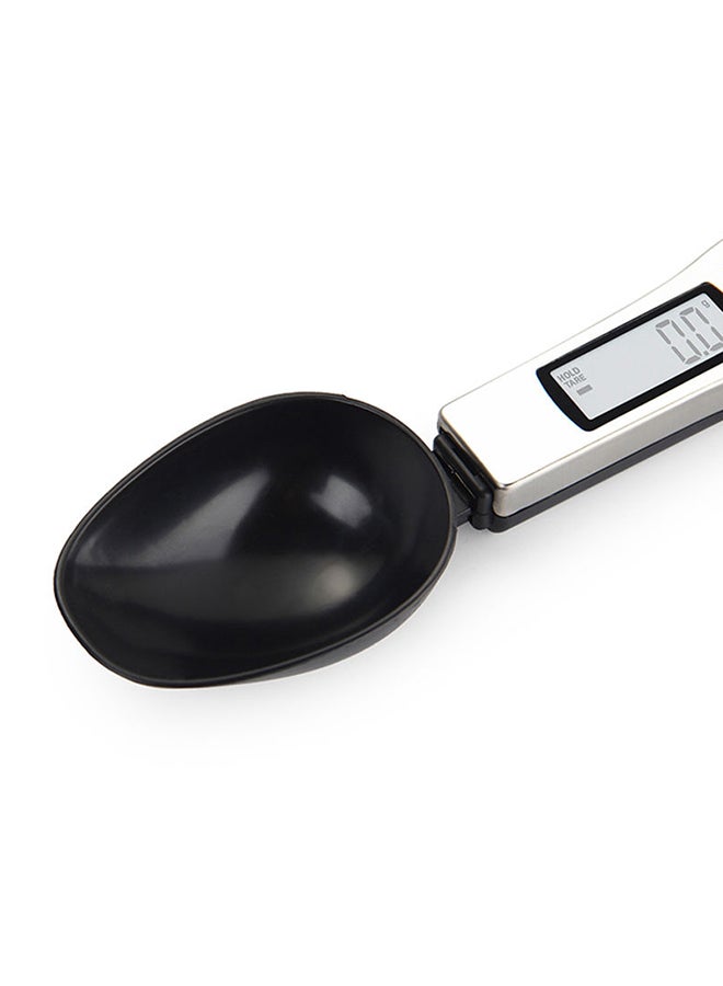 LCD Display Spoon Weight Scale Silver/Black 25.4x2.7x8.5cm - Image 5