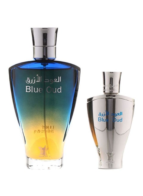 طقم هدية العود الأزرق Spray 100 ml, Oil 24ملليلتر