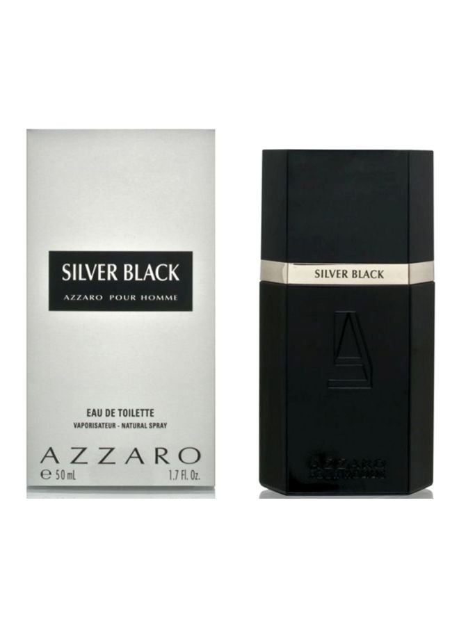 AZZARO Silver Black EDT 50ml - Image 3