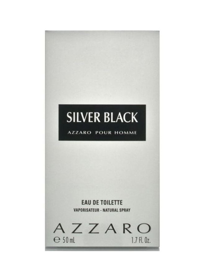 AZZARO Silver Black EDT 50ml - Image 2