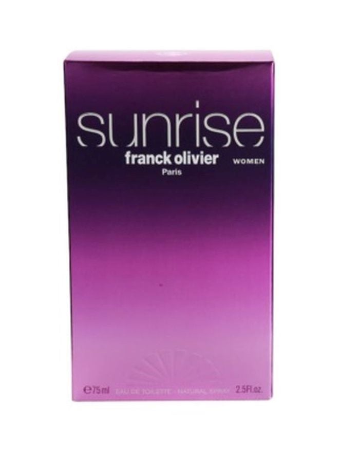 Franck Olivier - Sunrise EDT 75ml - Image 1