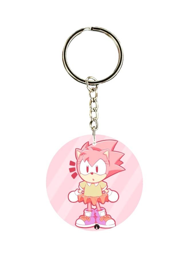 BP Sonic Printed Keychain