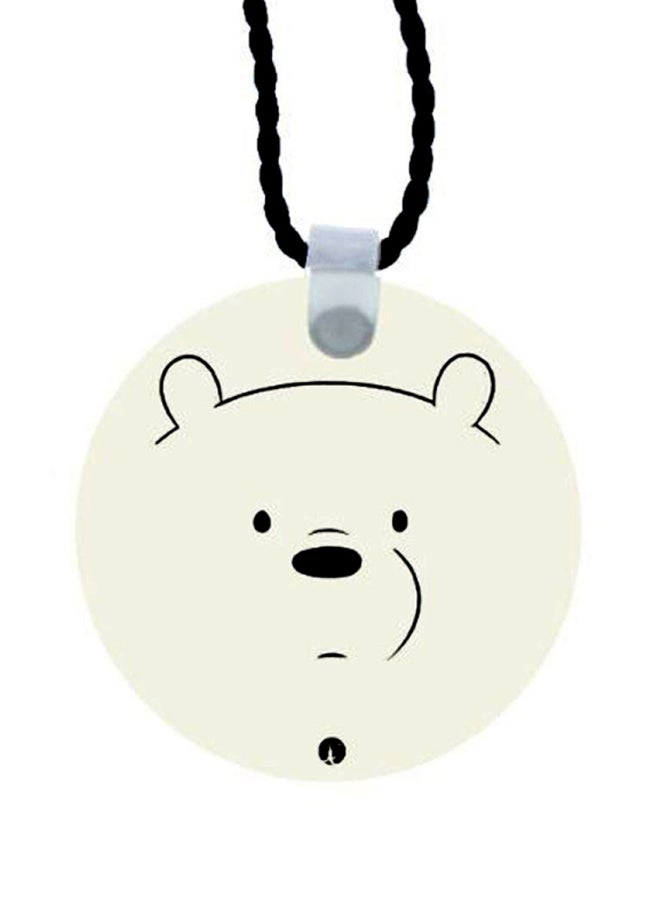 We Bare Bear Printed Car Mirror Pendant
