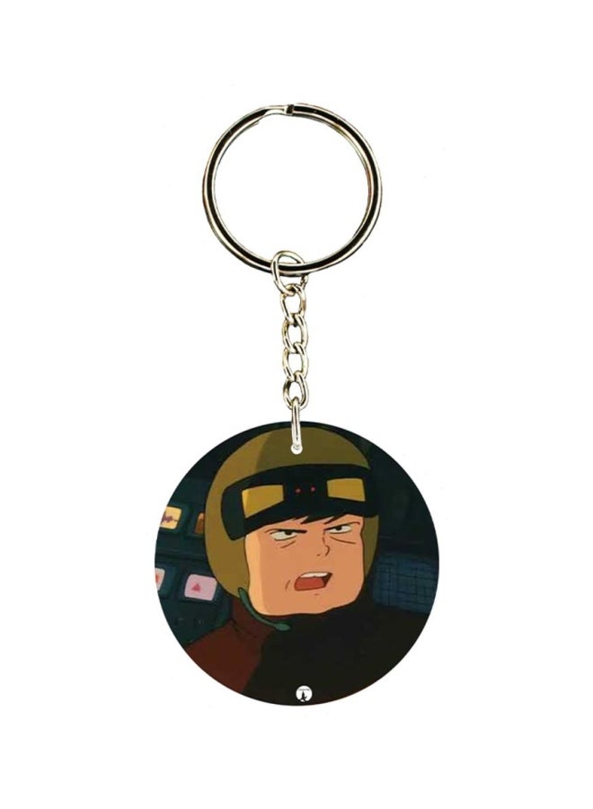 بي بي سلسلة مفاتيح بطبعة من الرسوم المتحركة "عدنان ولينا"