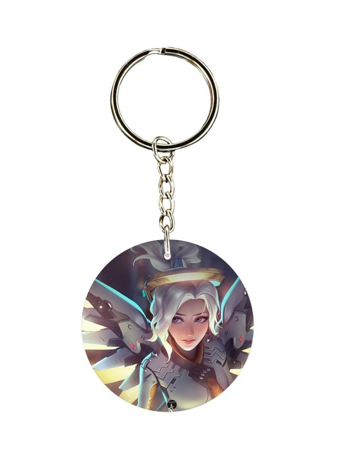 BP Overwatch Game Printed Keychain 