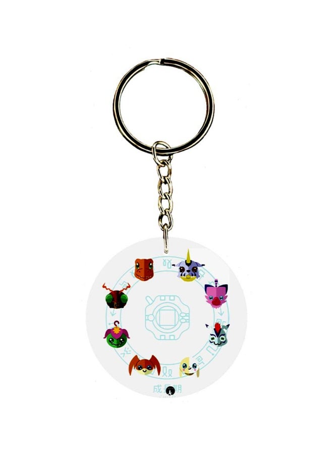 بي بي سلسلة مفاتيح بطبعة من  مسلسل الأنمي Digimon