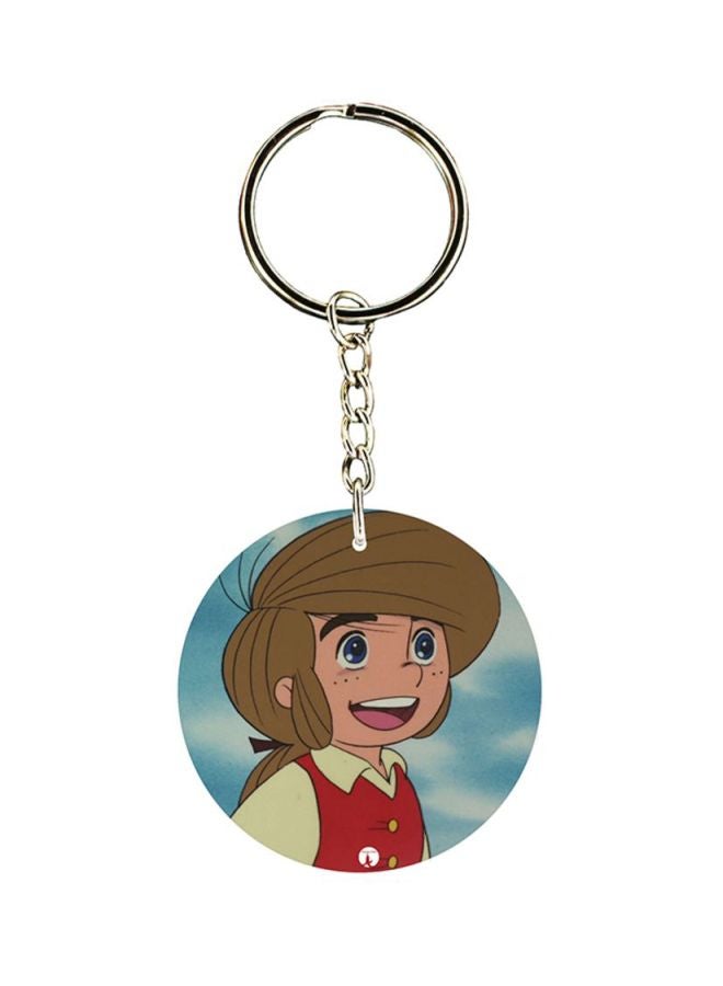 بي بي سلسلة مفاتيح بطبعة مستوحاة من مسلسل الرسوم المتحركة 'جزيرة الكنز'