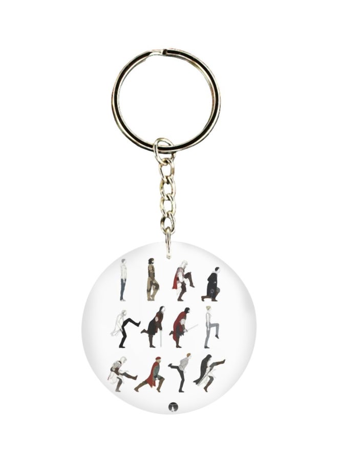 BP Assassin's Creed Double Side Printed Keychain