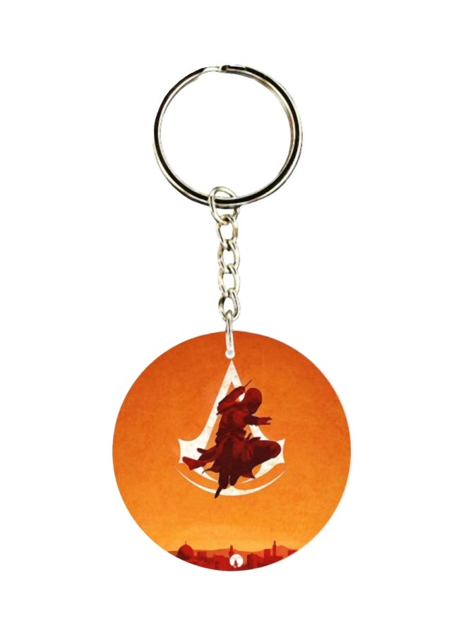 بي بي سلسلة مفاتيح بطبعة لعبة اساسنز كريد علي الوجهين