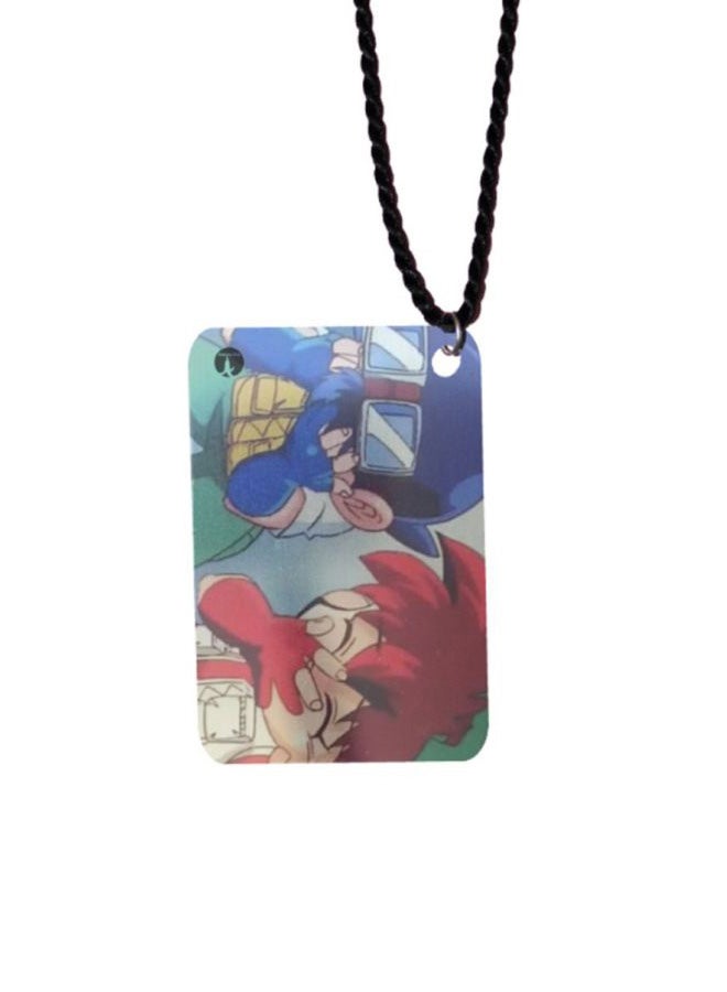 Sabeq With Laheq Printed Car Mirror Pendant
