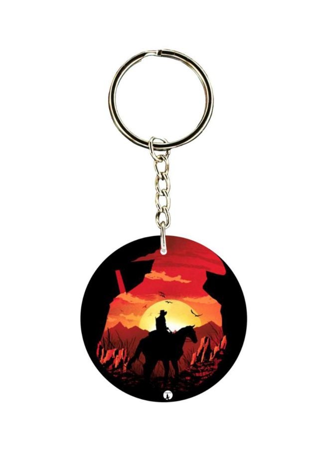 BP Red Dead Redemption 2 Printed Keychain