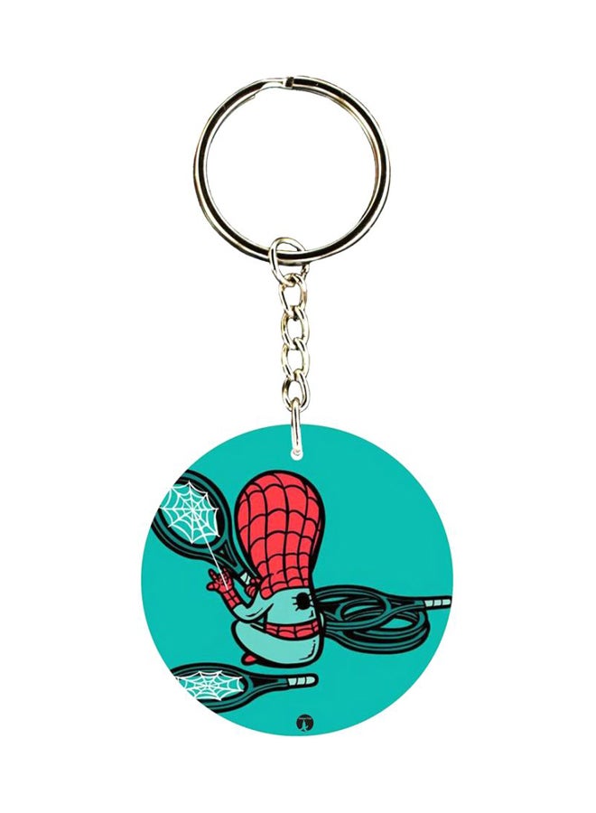 بي بي سلسلة مفاتيح بطبعة سبايدر مان