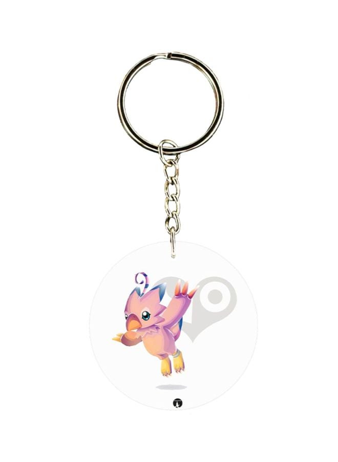 BP Anime Digimon Printed Keychain