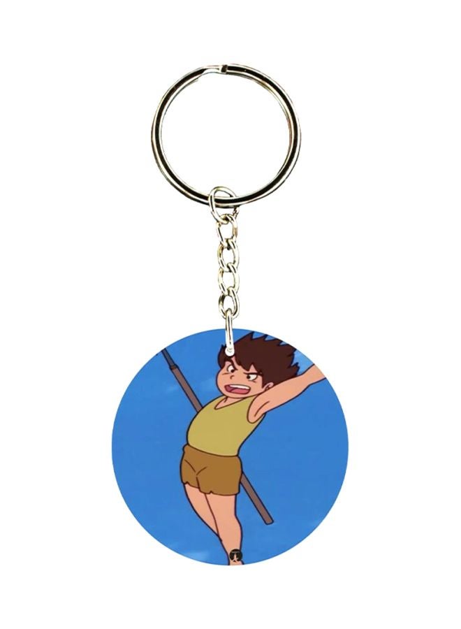 BP Adnan And Lina Anime Printed Keychain