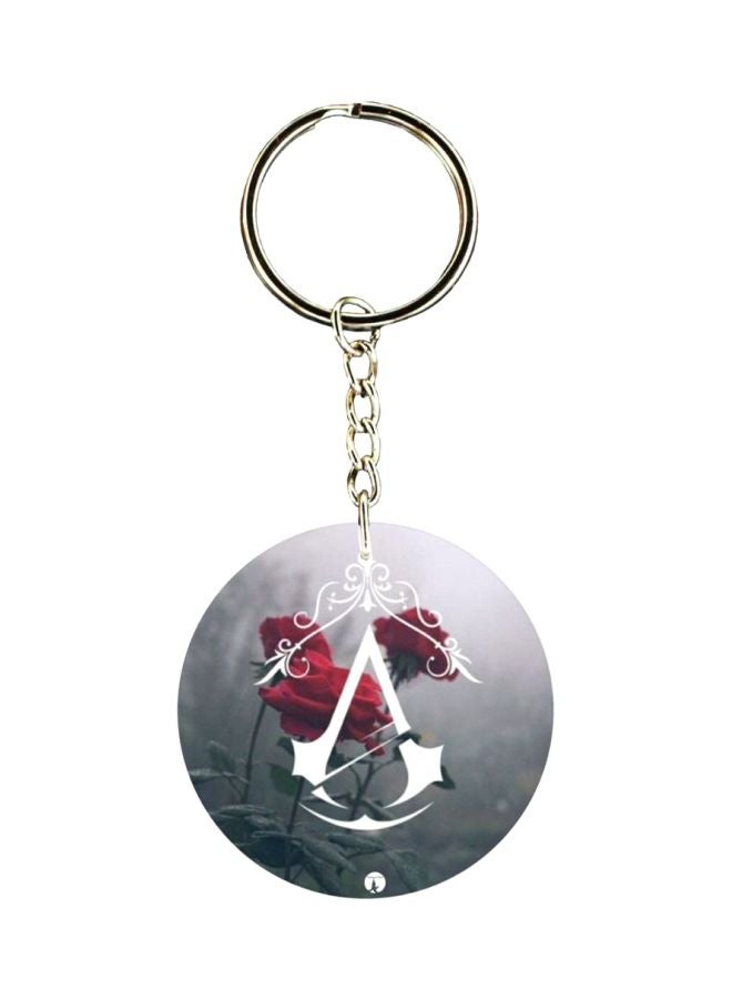 BP Assassin's Creed Printed Plastic Keychain