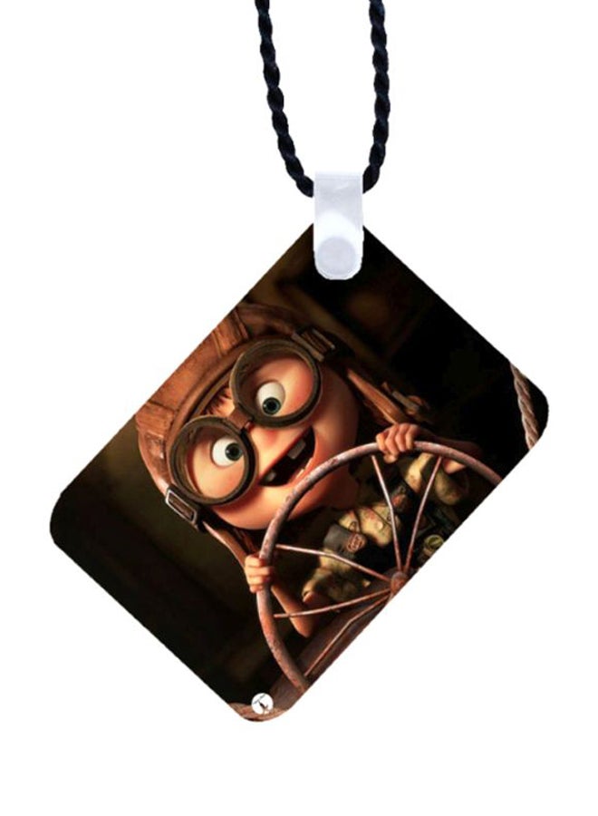 BP Disney Cartoon Printed Car Mirror Pendant 