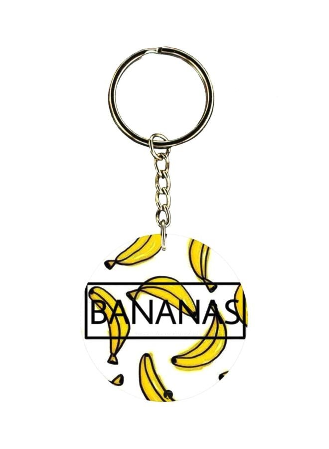 بي بي سلسلة مفاتيح بطبعة موز