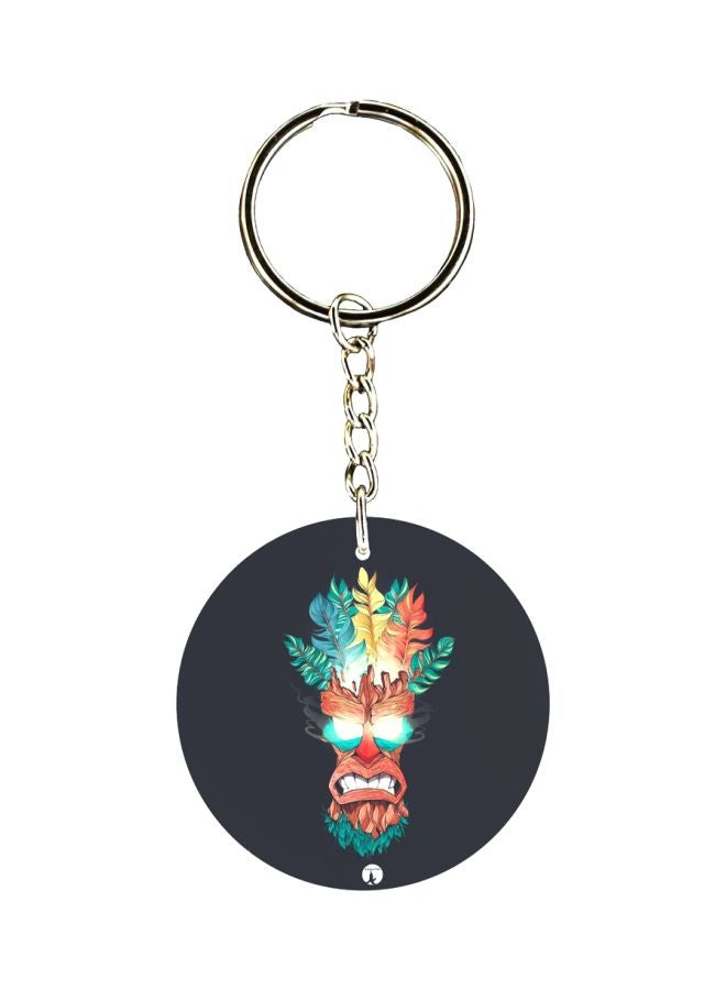 BP Crash Video Game Printed Keychain