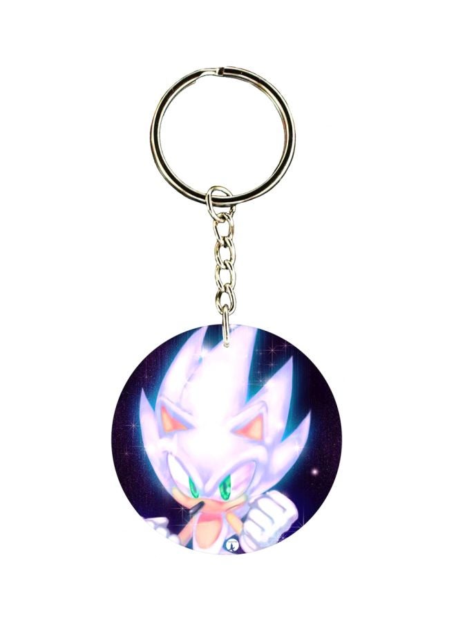 BP Sonic Printed Keychain