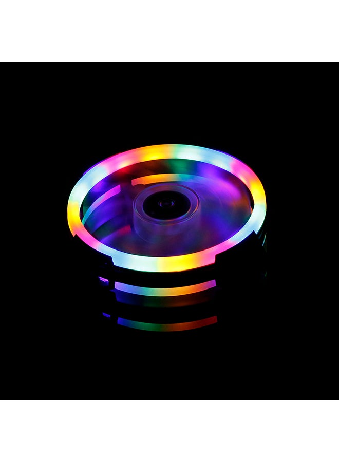 Generic - RGB Cooling Fan Black - Image 1