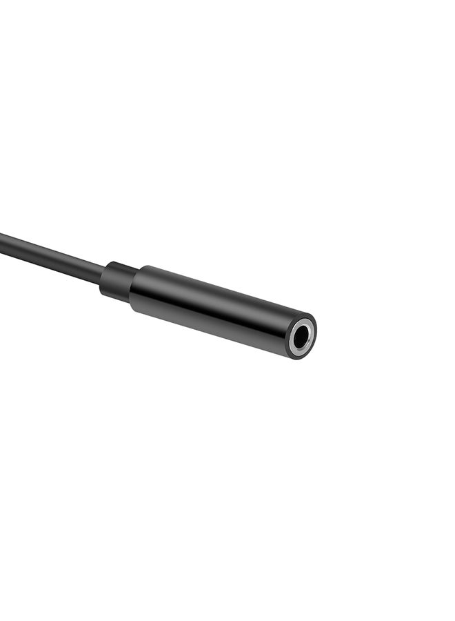 Generic Type-C To 3.5mm Earphone Adapter Black  - Image 5
