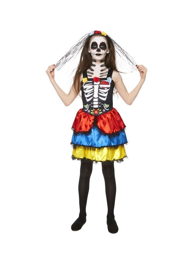 بارتي ماجيك - Day Of Dead Girls Costume - Image 1