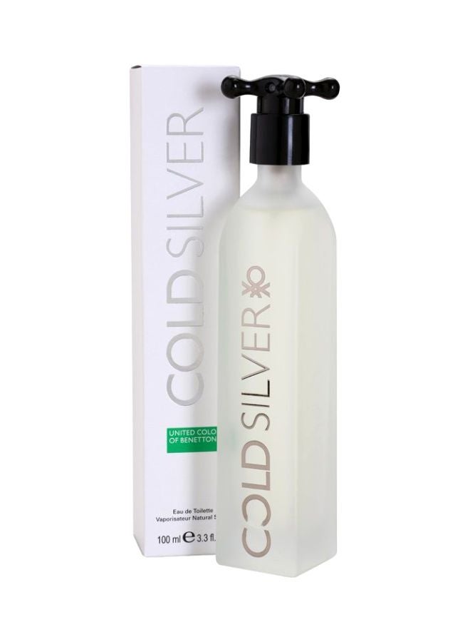 Benetton - Cold Silver EDP 100ml - Image 1