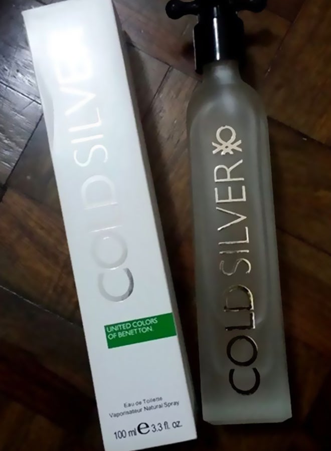 Benetton - Cold Silver EDP 100ml - Image 1