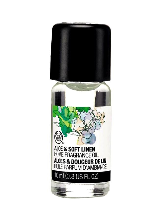 THE BODY SHOP Aloe And Soft Linen Perfume Oil Clear/Black/Green 10ml  - Image 1