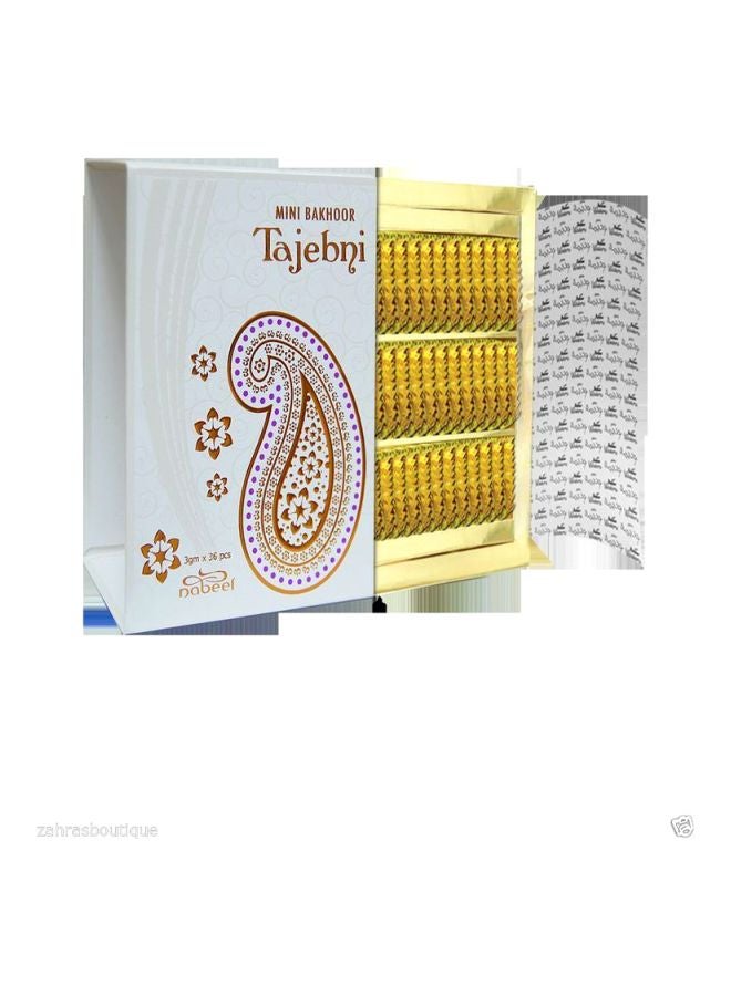Nabeel Mini Bakhoor Tajebni Incense 108grams - Image 2