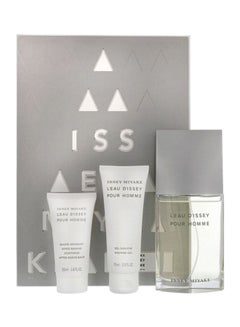 ISSEY MIYAKE 3-Piece EDT Gift Set EDT 125 Ml, Shower Gel 75 Ml x After Shave Balm 50ml  - Image 2