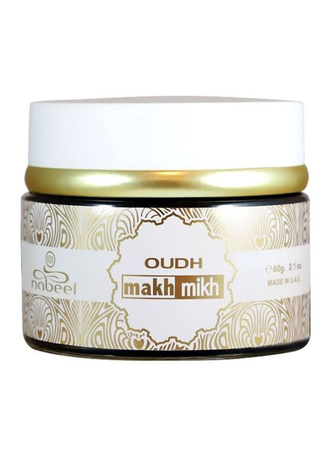 Nabeel - Oudh Makh Mikh Burning Incense Black 60grams - Image 1