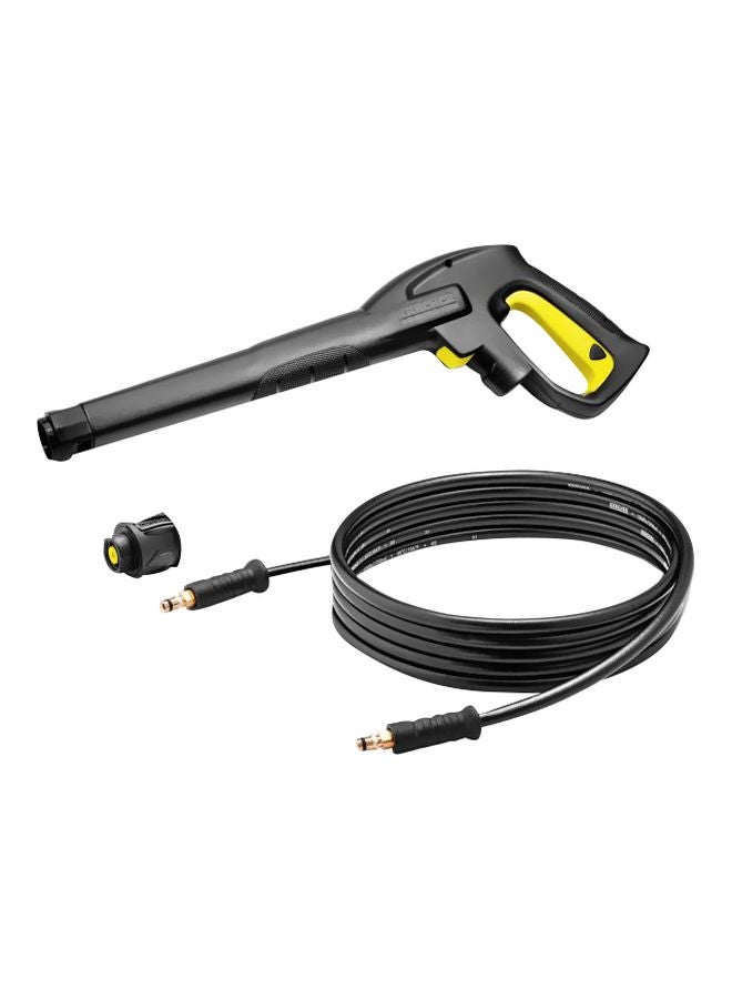 كارشر طقم خرطوم HK عالي الضغط وسريع الفك بطول 4 م أسود/ أصفر