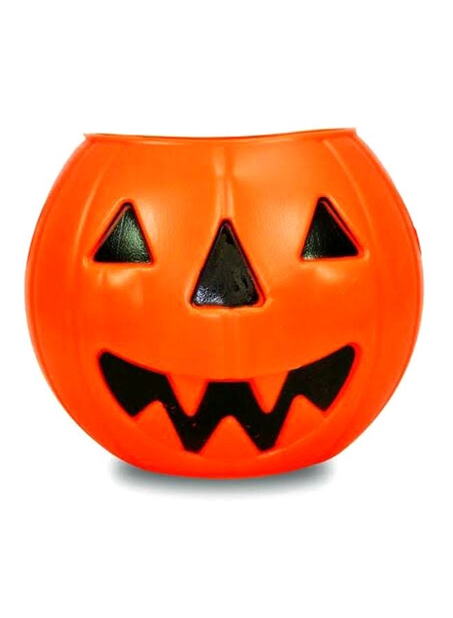 Party Magic Halloween Pumpkin Basket Party Favor 15x13cm - Image 2