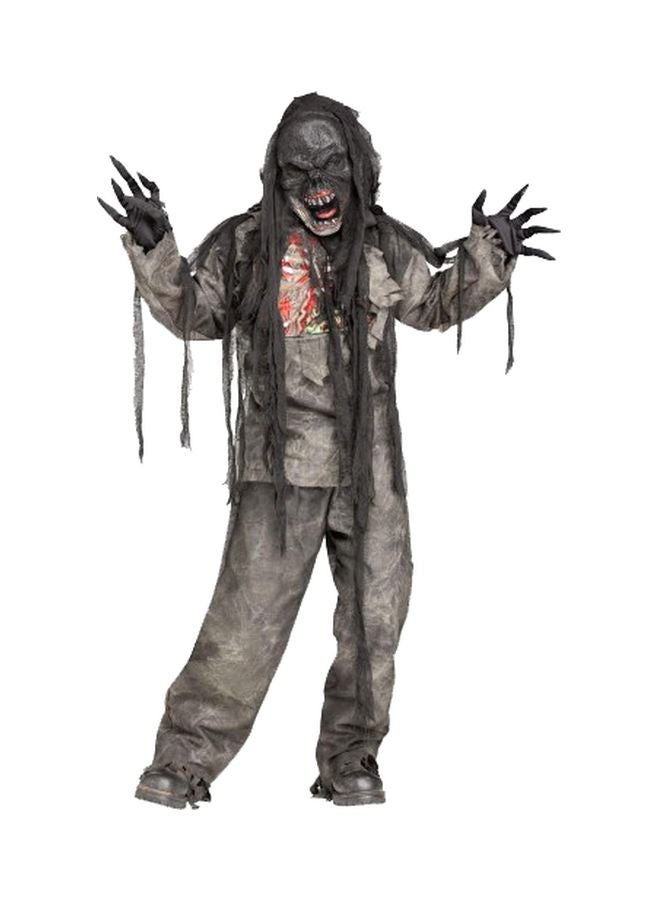 Fun World Burning Dead Zombie Costume M - Image 1