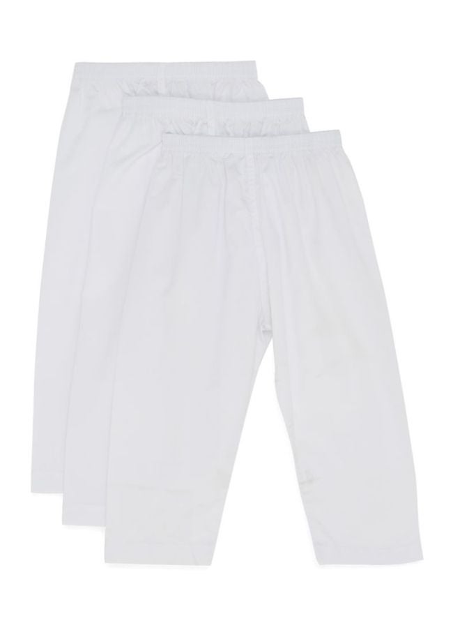 SLUGGER 3-Piece Kids Long Pants White - Image 1