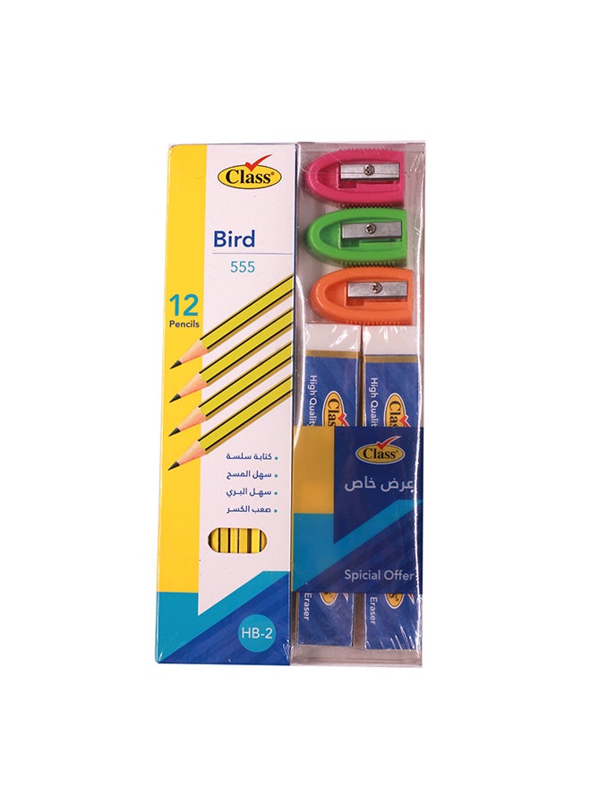 class 12 Pencils Promotion Bundle #5 Multicolour 