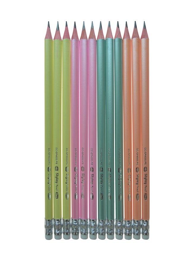 ديكو أقلام رصاص "ستايلي" . متعدد الألوان - Image 2