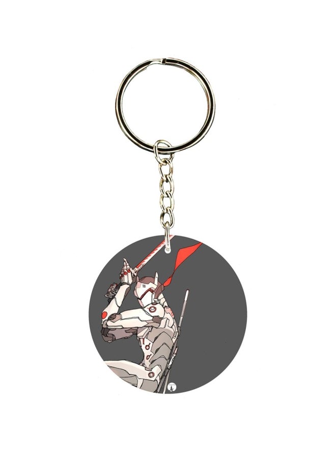 BP Video Game Overwatch Printed Keychain