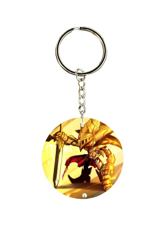 بي بي سلسلة مفاتيح بطبعة شخصية سونيك على الوجهين